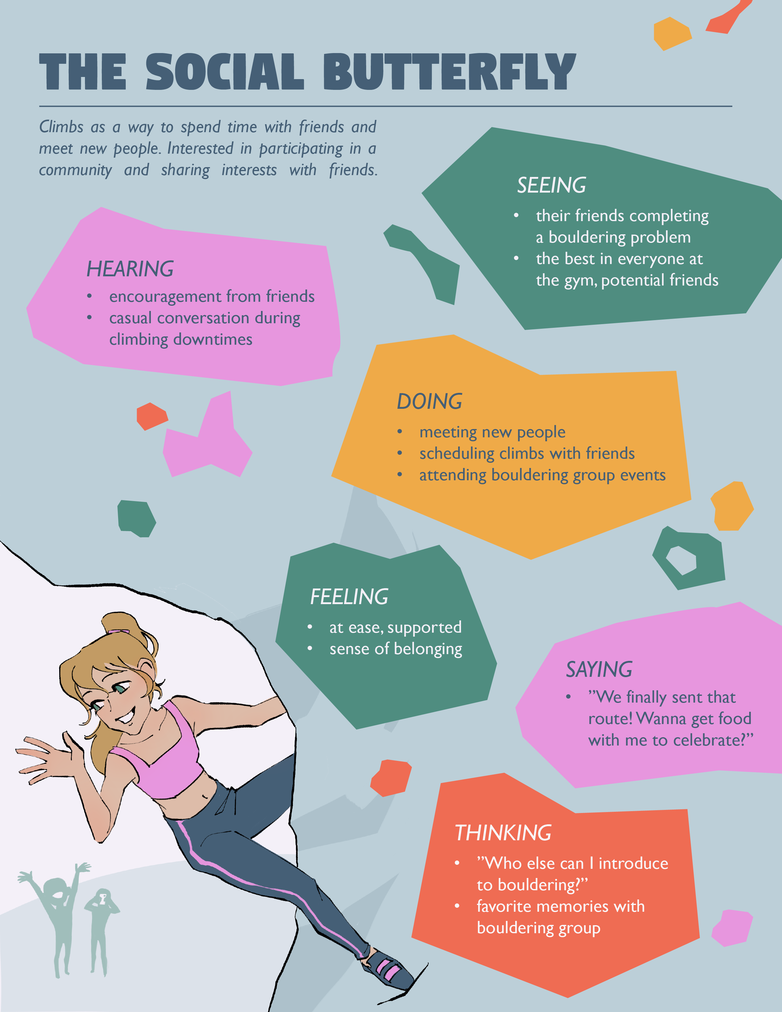 social butterfly persona