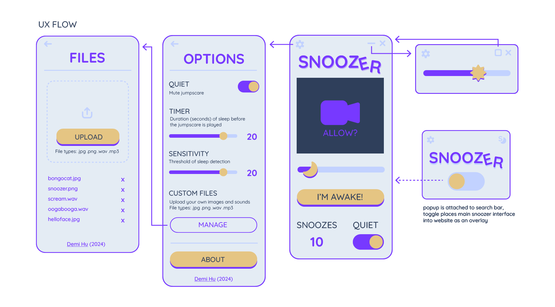 snoozer ux