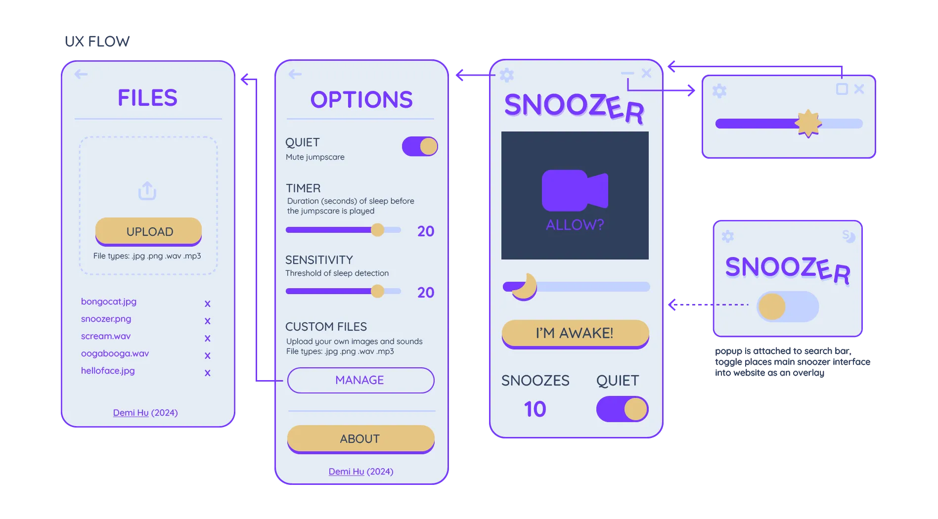 snoozer ux