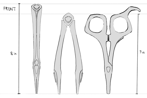 Controller orthographic view 1
